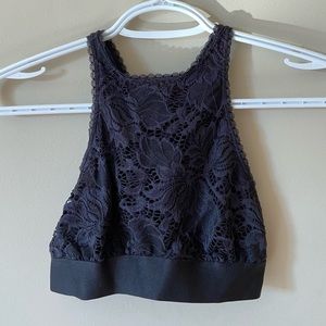 URBAN OUTFITTERS Cross Back Lace Bralette